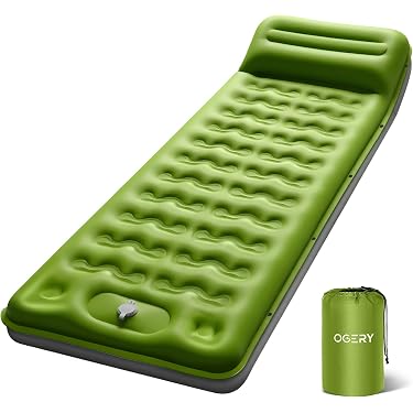 WDRENTOOL Tapis De Couchage Auto-gonflant Pour 2 Personnes – 192x132 Cm, épaisseur 50 Mm, En PVC Et éponge PU, Léger, Avec Sac De Rangement