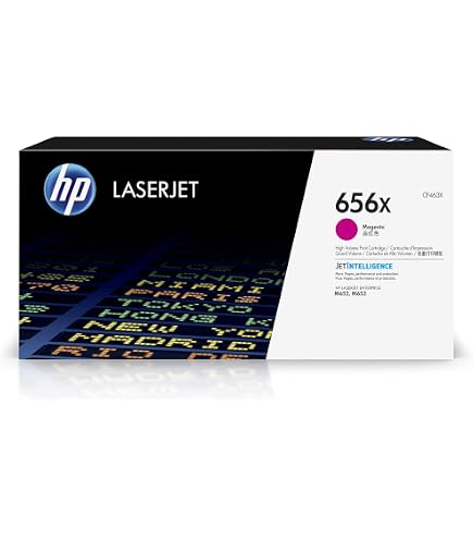 Amazon.com: HP 656X Yellow High-Yield Toner Cartridge | Works