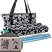 166 Tiles American Mahjong Set Blue Phoenix Soft Bag 4 Color Pushers/Racks Easy Carry Western Mahjongg