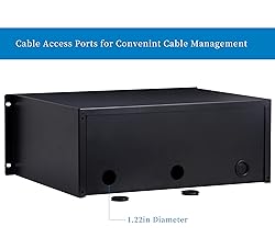 RackPath 4U Rack Mount Drawer for 19 Inch