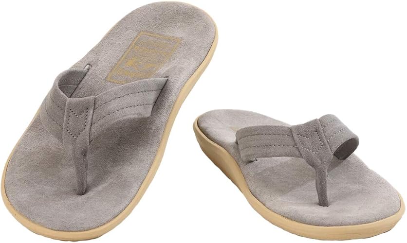 Amazon アイランドスリッパ メンズ トング サンダル ビーチサンダル Island Slipper スエード ハワイ製 Pt3 グレー 並行輸入品 Measurement 26 Point 0 Centimeters アイランドスリッパ シューズ バッグ