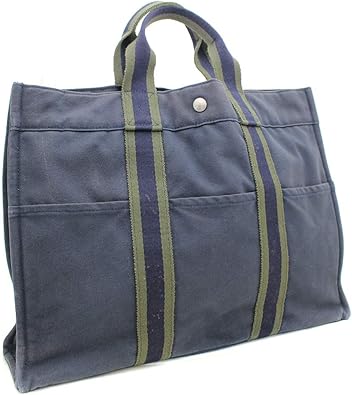 navy hermes bag