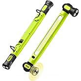 MechaniLite Under Hood Work Light Bar, 3000LM LED Magnetic Light Bar with Hooks, 5200mAh Cordless Rechargeable Hood Light for Mechanic/Car Repairing/Garage-Green