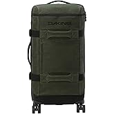 Dakine Split 4-Wheel Roller Luggage 87L, Spinner Travel Bag, Rosin/Black | Split-Level Organization, TSA Approved Lock, Four-Wheel Spinner Base, Retractable Handle, Locking Zippers, Cup Rest