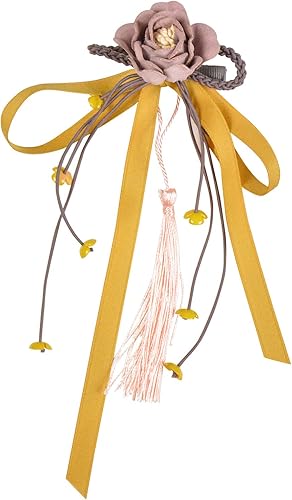 Amazon Co Jp スモーキーカラー 髪飾り 和風 着物 浴衣 和装 チャイナ ヘアアクセサリー マスタード ジュエリー