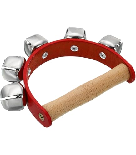 Amazon.com: Ludwig LE97 Handheld Sleigh Bells : Musical Instruments