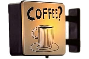 Mini Magnetic Coffee Shop Fridge Decor,Retro Coffee Neon Sign Fridge Magnets with Ambiance Light, 2026New Wall-Mount Light fo