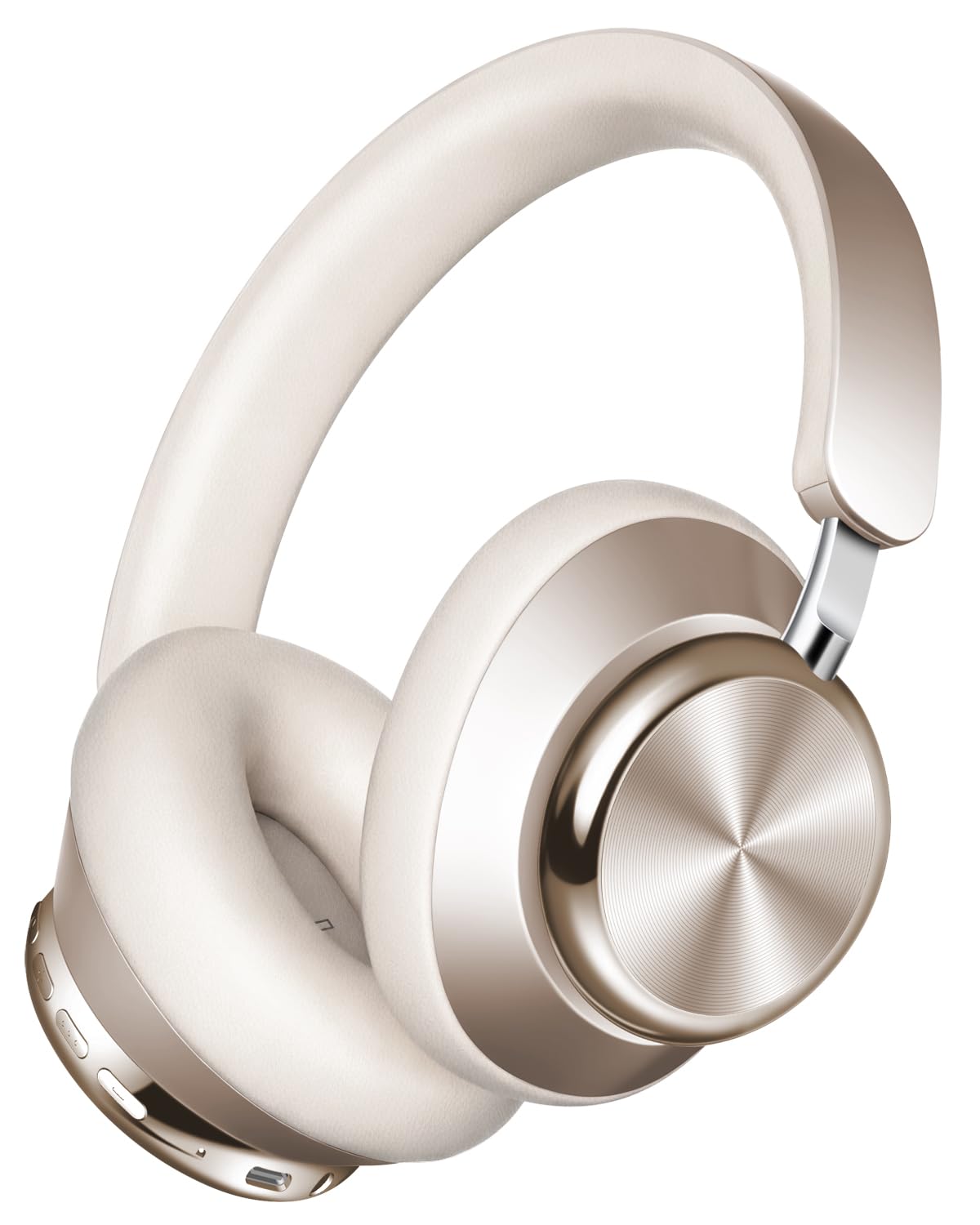 Photo 1 of Wentronic Y03 Bluetooth Headphones Wireless Active Noise Cancelling Over Ear Headphones 48 Hours Playtime High Sound Quality 6 EQ Music Mode Headphones with Soft Ear Cushion - Starlight