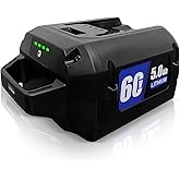 PWRTank 60V 5.0Ah Battery for Toro 60-Volt Flex Force Battery Power System, Replacement for Toro 60V Model L324, L135, L108,etc. Compatible with Toro 60V Lawn Mower, Leaf Blower, String Trimmer etc.