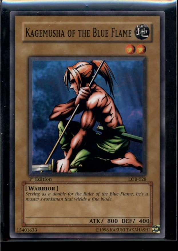 Common Kagemusha Of The Blue Flame Lob 028 Lightly Unlimited Edition X3 Collectible Card Games Accessories Schi Brettl Werkstatt Yu Gi Oh Trading Card Game Cards Merchandise Common Kagemusha Of The Blue Flame Lob 028 Lightly Unlimited Edition X3 Collectible Card Games Accessories Schi Brettl Werkstatt Yu Gi Oh Trading Card Game Cards Merchandise