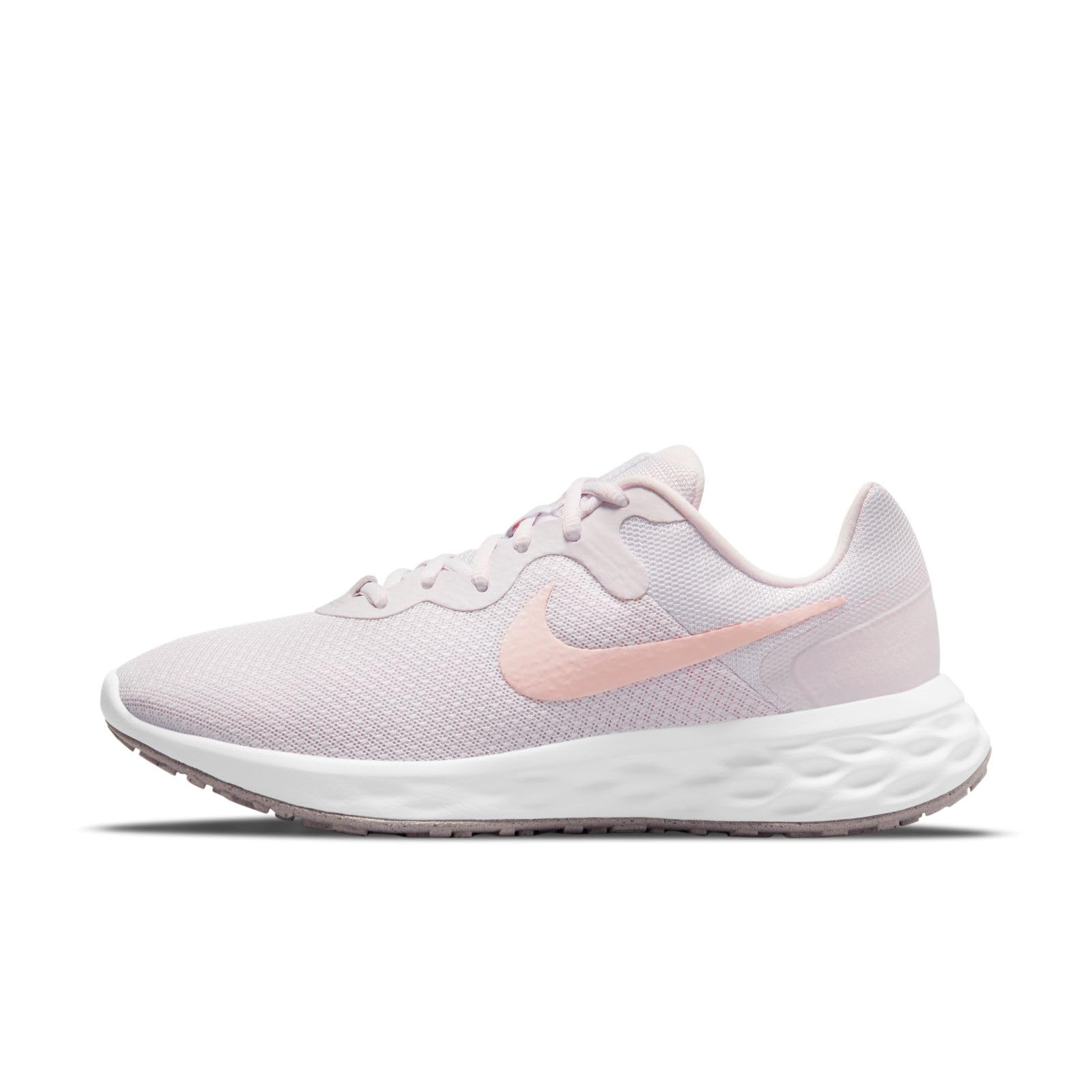 NIKE Women's Race Running Shoe, Lt Violet Champagne