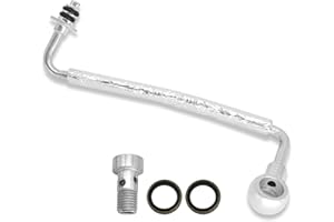 55592600 Turbocharger Turbo Oil Feed Line Pipe Tube Fit for Buick Chevy Vehicle Encore 2013-2018 Cruze 2011-2018 Sonic 2012-2