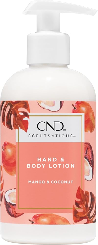 CND Scentsations Hand and Body Lotion Mango Coconut Moisturizing Hydrating