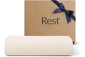 REST® Evercool®+ Top Sheet, Cali King/King Size, Snow Ivory, 104"X108" (1 Flat Sheet only)