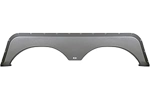 ICON 01625 Tandem Axle Fender Skirt FS771 for Jayco - Metallic Gray