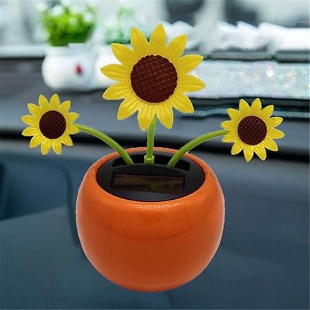 solar sunflower toy