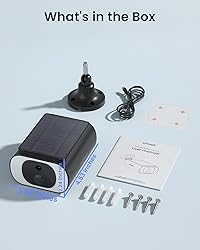 ieGeek S1 Solar Security Cameras Wireless