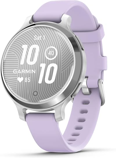 Garmin Lily 2 Active 38mm GPS Smartwatch Purple Jasmine – 9 Day Battery