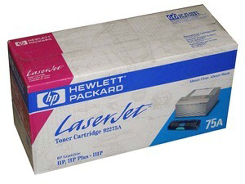 Hp Hewlett Packard Black Laser Laserjet Toner Cartridge 92275A ( 75A) Toner Cartridge For Hewlett Packard