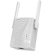 Tenda WiFi Extender (1200RPT) - Signal Booster Range Repeater, Coverage up to 1200 sq.ft. Your Home, 2.4 & 5GHz Dual Band WiFi Extender with Ethernet Port, Easy to Setup (A15)