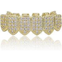 Bottom Grillz For Men Men's Grillz - Small Plain 14k Gold Plated Bottom Teeth, Made In Korea (One Size) 14k Gold Plated Grillz - Foto 8