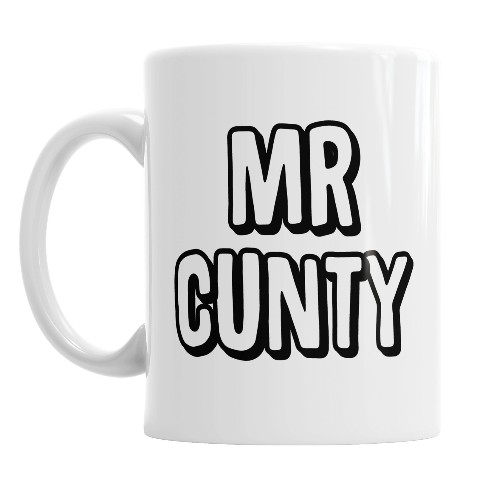 Mr Cunty Valentine's Wedding Anniversary Ceramic Novelty Coffee Mugs