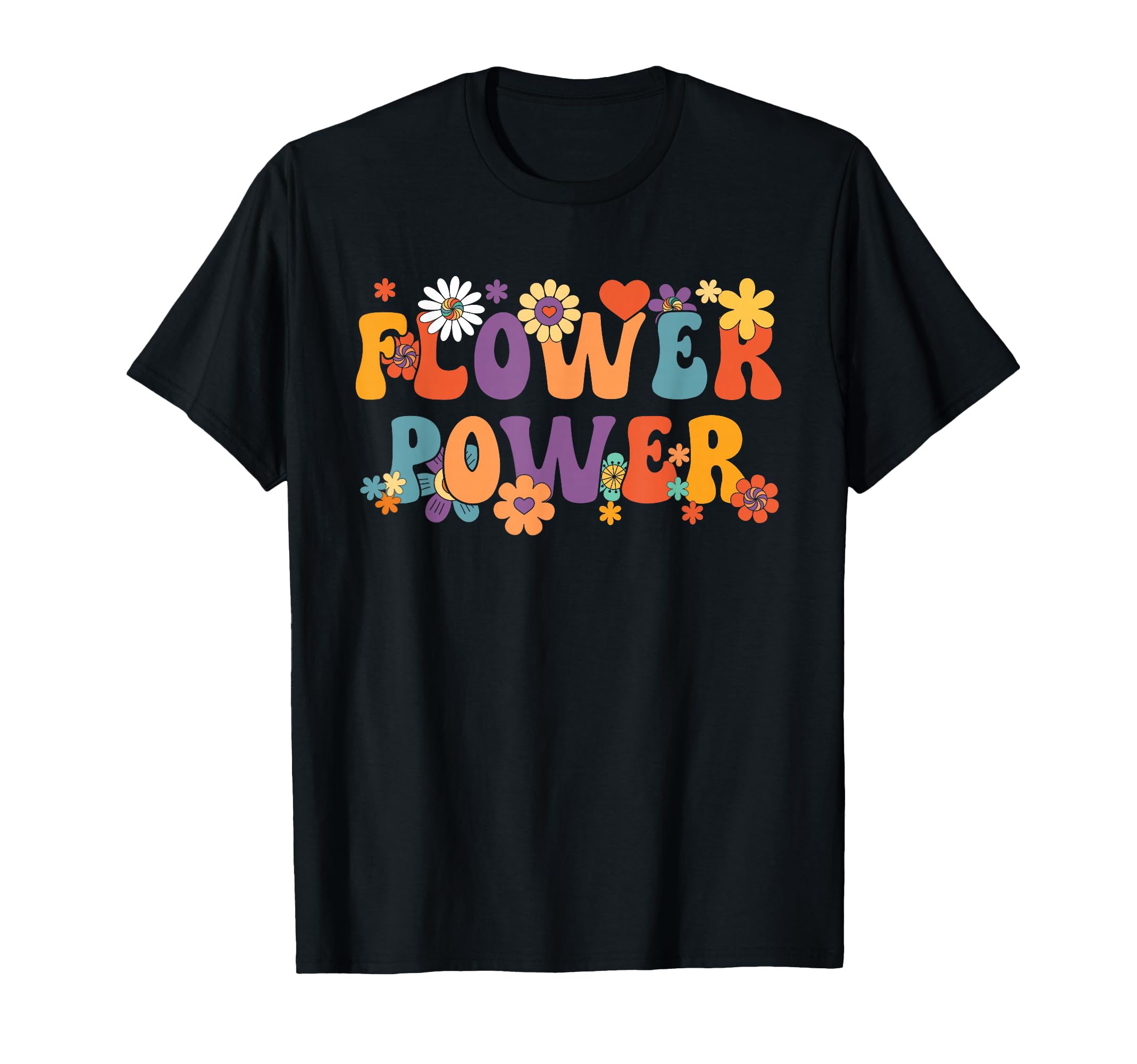 Photo 1 of Flower Power | Groovy Vintage | Hippy Hippies T-Shirt