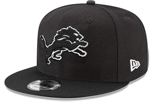 New Era NFL 9FIFTY Black/White Adjustable Snapback Hat Cap One Size Fits All
