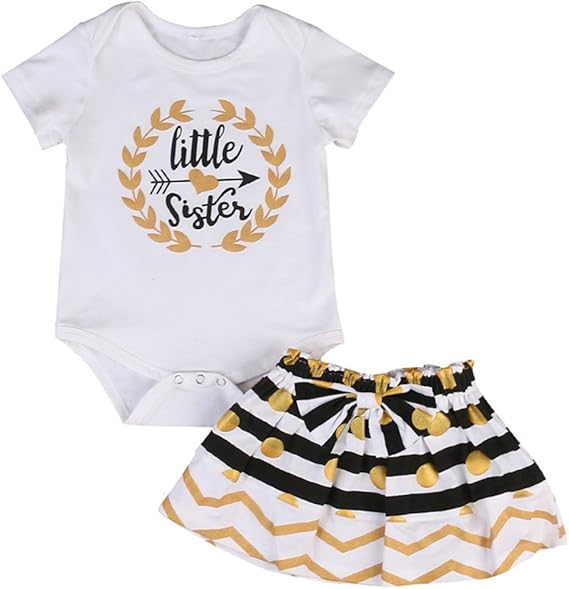 newborn and 2t matching outfits