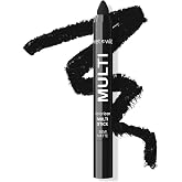 wet n wild Color Icon Cream Eyeliner Eyeshadow Multi-Stick, Moisturizing, Nourishing Velvety Cream-to-Powder Buildable &amp; Blendable Formula, Cruelty-Free &amp; Vegan - Nocturnal Behavior