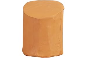Deouss 20 lbs Low Fire Pottery Clay - Terra Cotta, Cone 06. Earthware Potters Throwing Clay.Ideal for Wheel Throwing,Hand Building,Firing and More,Pottery Clay for Sculpting,Beginners and Advance