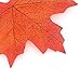 Biowow 120pcs Artificial Maple Leaves Fall Leaf Event Decoration Wedding Flowers Party Favor Random Color