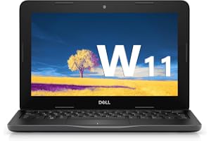 Dell Latitude 3190 Laptop, Intel Pentium Silver N5030, 4GB RAM, 128GB SSD, HDMI, WiFi, Bluetooth, Windows 11 Pro (Renewed)