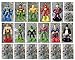 DC Comics Super Hero 12 Piece MINI Holiday Christmas Set Featuirng Superman, Krypto, Batman, Robin, Aquaman, Green Lantern, Flash, Hawkman, Joker, Riddler, Penguin, Lex Luther - Shatterproof Ornaments Range from 2