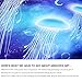 ARIGHTEX 3D Ocean Bedding Blue Jellyfish Duvet Cover Underwater Bedspread Deep Sea Bedding for Adult Kids (Twin)