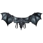 Alodidae Dragon Wings Devil Wing Halloween Costume Accessories | Demon Bat Dragon Costumes for Adult Women Men