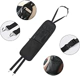 URAQT Upgrade Section Organizer Car Seat Storage Bag 3 Pockets Black view 2