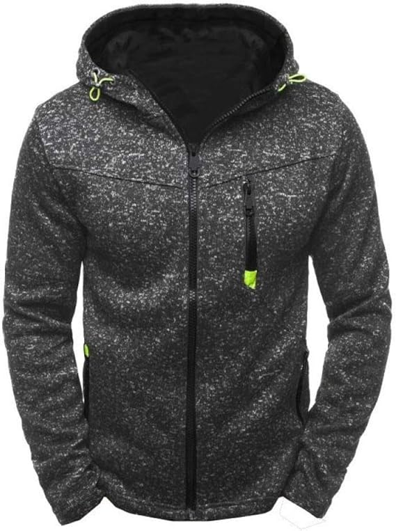 Jacquard Hoodie Cardigan Hooded Coat Men'S Hoodies Sweatshirts Pullover