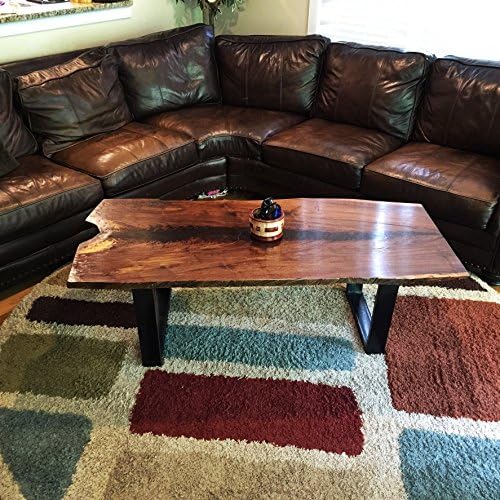 Black Walnut Crotch Grain Coffee Table