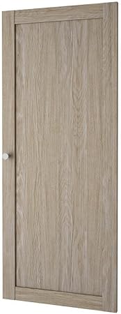 Puerta Estantería Marco de la puerta Puerta para estantes en roble: Amazon.es: Hogar