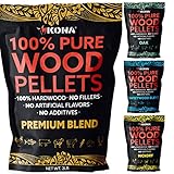 Kona Best Wood Smoking Pellets - Grilling Smoker