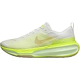 Nike Invincible 3 Men's Road Running Shoes (DR2615-104, White/Volt/Sail/Team Gold) Size 6