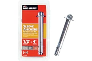 ITW Brands 11018 10PK 1/2x4 Hex Anchor