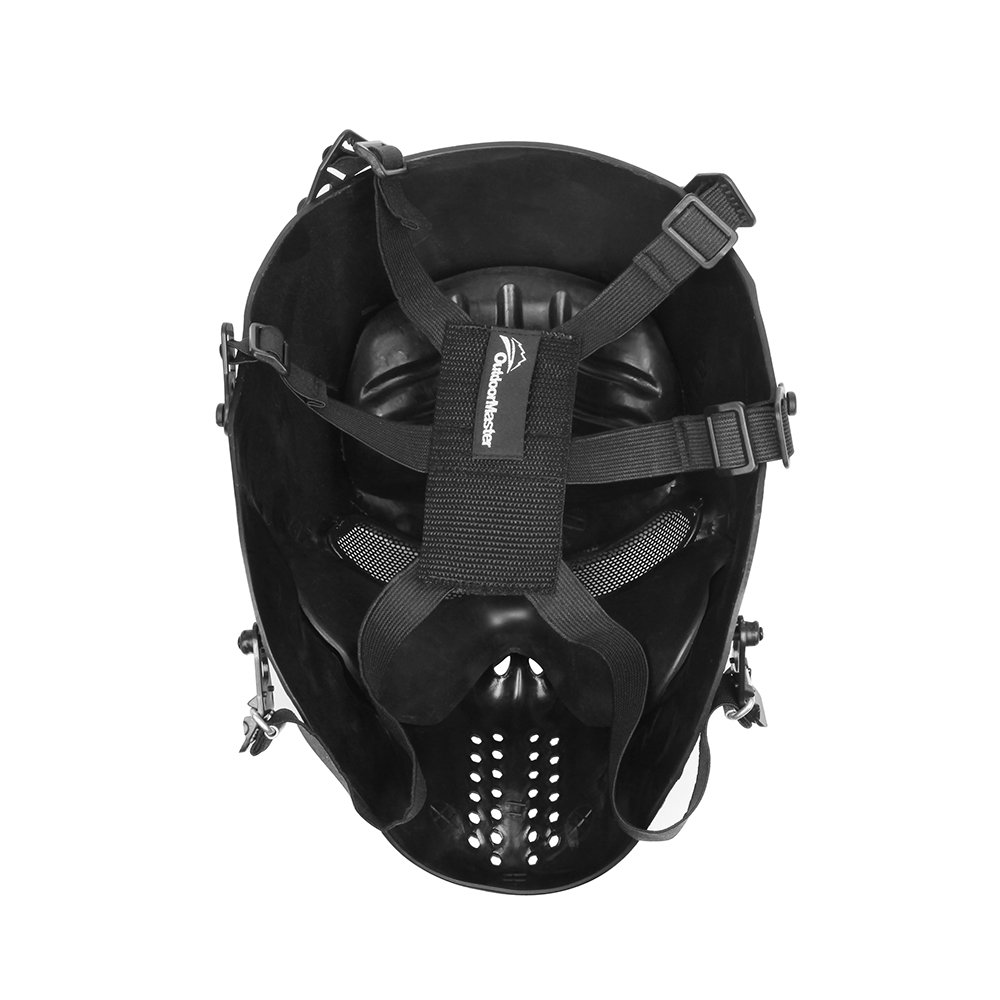 OutdoorMaster Full Face Airsoft Mask with Metal Mesh Eye Protection