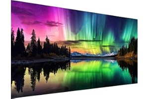 Meothan Northern Lights Diamond Painting Kits for Adults，5D Large Size Northern Lights Diamond Art for Adult Beginners, Full Drill Aurora Crafts Gem Art Painting for Home Wall Decor 27.6x15.8in