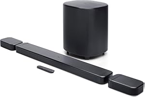JBL Bar 700MK2-7.1 Channel soundbar System with Detachable Speakers and Dolby Atmos, 780W max Output Power and a 10" Wireless