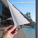 Zindoo One Way Window Film Reflective Privacy Sun Block 90x200cm Black/Silver view 7