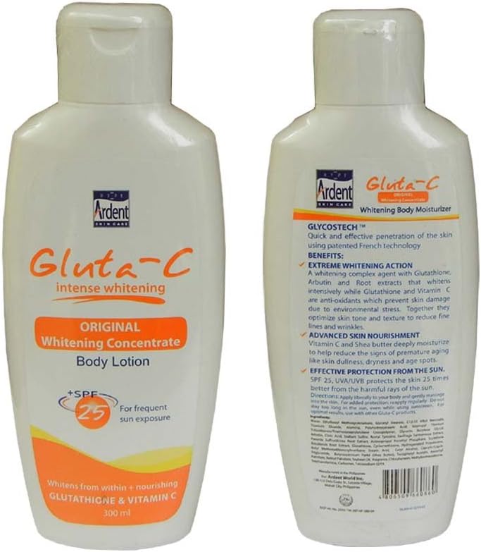 Gluta-C Intense Whitening Herbal Body Lotion with SPF25 300ml