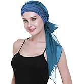 Chemo Headwear Turbans for Women Long Hair Head Scarf Headwraps Cancer Hats