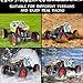 VATOS RC Cars,1:18 Off Road Remote Control Trucks Rechargable 2.4GHz Remote Control Crawlers 4WD High Speed All Terrain Monster Truck for Adults and Kids